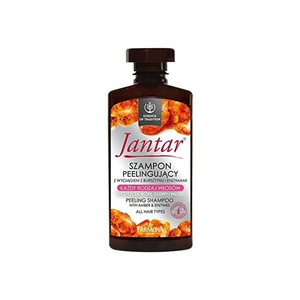 Farmona Natural Jantar Peeling with Amber and Enzymes Shampoo 330ml