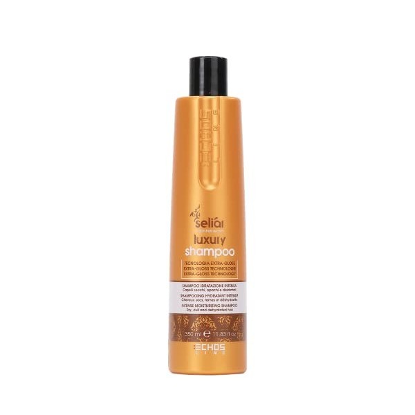 ECHOSLINE Seliàr Luxury Shampooing Hydratant Intense pour Cheveux Secs et Déshydratés - 350 ml