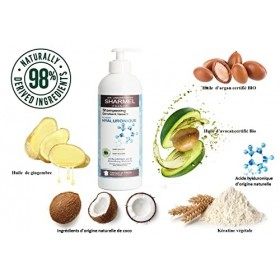 Shampoing Soin Réparateur Pour Cheveux Secs et Abîmés à lAcide Hyaluronique - 0% Sulfate, 0% Silicone - 98% dIngrédients d