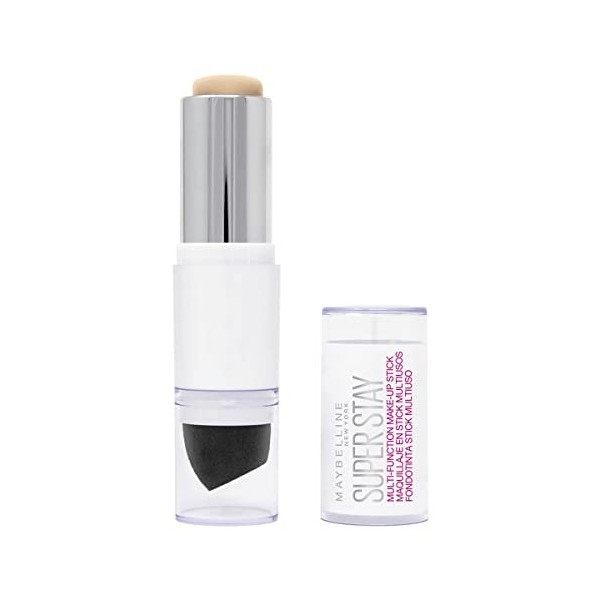 Maybelline New York Super Stay Multi outil de maquillage Stick N ° 033 Natural Beige et correcteur dans un, jusquà tenue 24H