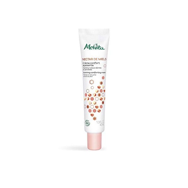 Melvita Fluide Visage Nourrissant Nectar de Miel de Thym Bio Tube, 40 ml