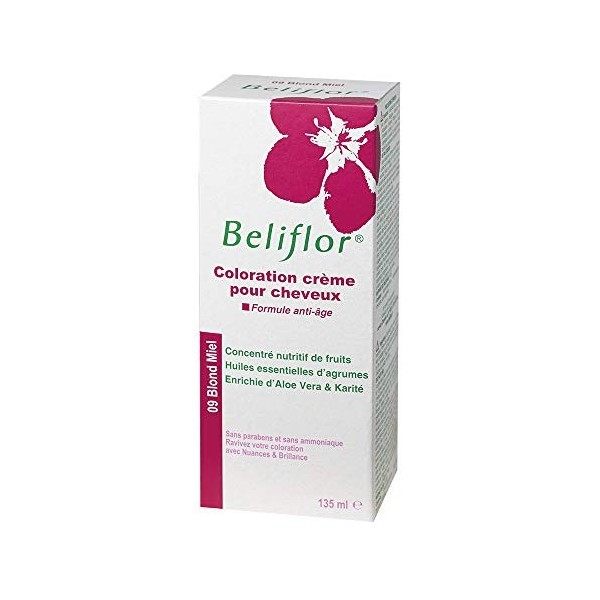 Beliflor Coloration Crème Blond Miel N°9 135 ml