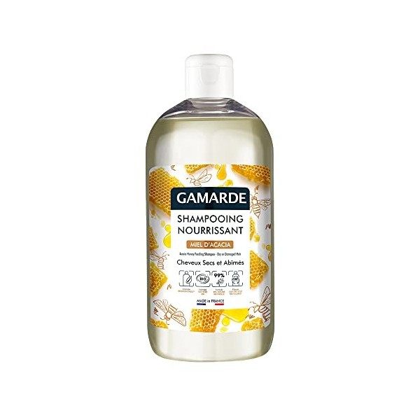 Shampooing Nourrissant Bio Miel Dacacia 500 ml Gamarde