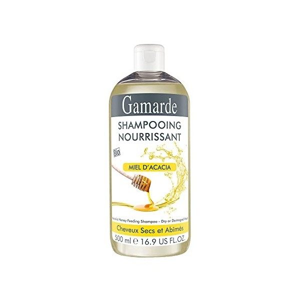 Shampooing Nourrissant Bio Miel Dacacia 500 ml Gamarde