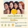 Naturtint Eco Nutrition 2en1 Shampooing/Après-Shampooing Solide Nourrit/Révitalise Cheveux Desséchés/Abimés sans Silicones/Pa