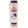 Schwarzkopf - Gliss - Shampoing SOS Longueur & Pointes - Anti-fourches - Répare & Renforce la Fibre des Cheveux - Pour Longue