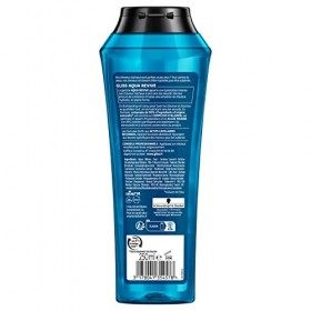 Schwarzkopf - Gliss - Shampooing Aqua Revive - Hair Repair - Hydrate Sans Alourdir - Cheveux Normaux à Secs - Complexe Hyalur