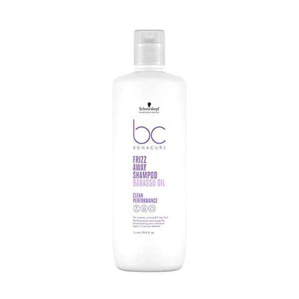 Schwarzkopf - BC Bonacure Shampooing Frizz Away - Contenance : 1000 ml