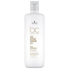 Shampooing 1000 ml Time Restore BC Bonacure Cheveux matures Schwarzkopf Professional