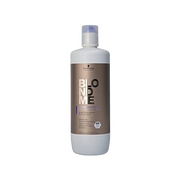 Schwarzkopf blondme shampooing blonds froids 1000ml froid 