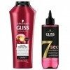 Schwarzkopf - Gliss – Routine Cheveux Color Perfector – Shampooing + Soin Réparation – Cheveux Colorés ou Mêchés – Intensité 