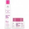 Schwarzkopf - Lot de BC Clean Color Freeze Shampooing Argent:250ml et BC Bonacure Color Freeze Masque Argent 200ml