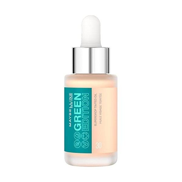 Maybelline New-York - Fond de Teint Huile Teintée Visage - Enrichie en Huile de Jojoba & de Marula - Pour Tous Types de Peaux
