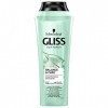 Schwarzkopf - Gliss - Shampoing Balance&Care - Cuir chevelu sec/cheveux fragilisés - 96% dingrédients dorigine naturelle - 