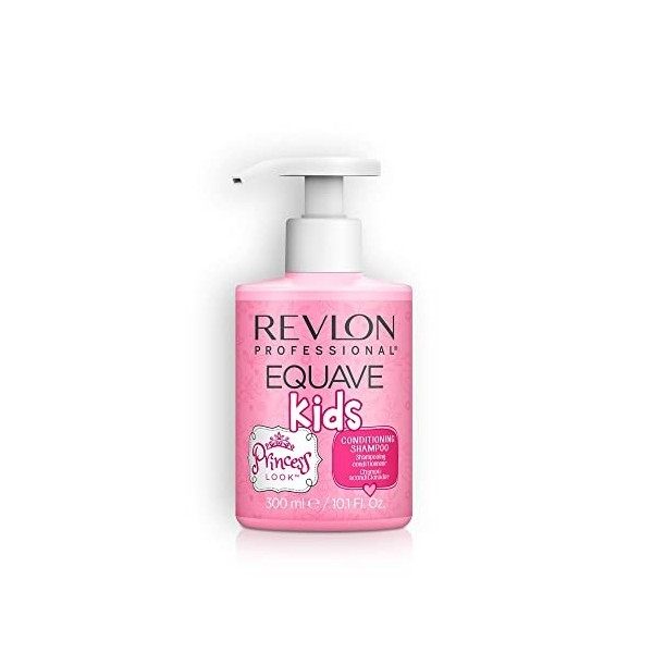 Revlon Professional Equave Kids Princess Look, Duo Enfant Shampoing Démêlant Hydratant & Soin Spray Démêlant Sans Rinçage, Sa