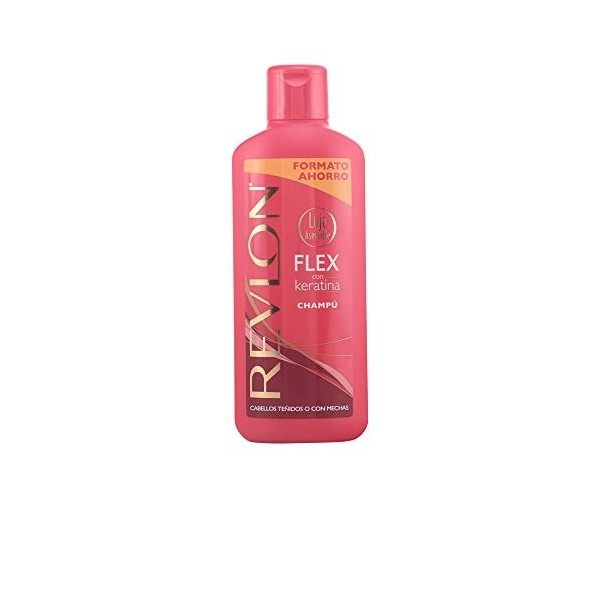 Revlon Flex champú con Keratina cabellos teñidos o con mechas 650 ml
