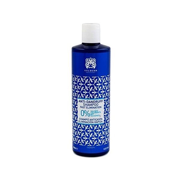 válquer Shampooing anticaspa. Elimine la Caspa. Shampooing Zero . sans sulfatos -400 ml