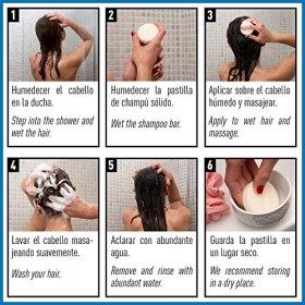 Valquer Shampooing solide sans sulfates ni savon ni plastique 50 g Format famille 50 g