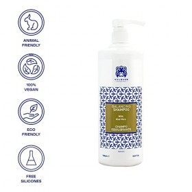 Valquer Shampooing professionnel équilibré à laloe vera écologique 1000 ml