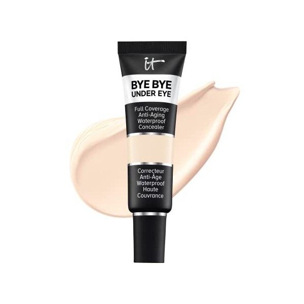 It Cosmetics Bye Bye Under Eye 10.5 Fond de teint imperméable à leau anti-âge et à haute couvrance Clair 12 ml