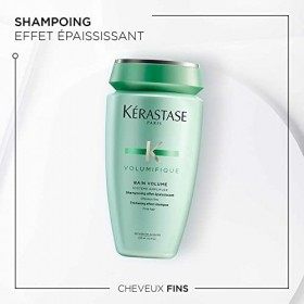 Kérastase, Résistance, Shampoing Volumateur, Pour Cheveux Fins & Plats, Bain Volumifique, 250 ml