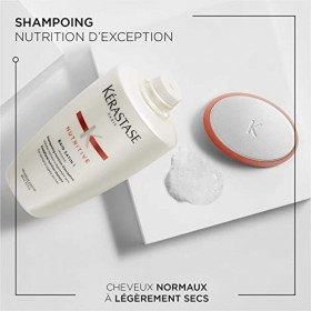 Kérastase, Nutritive, Shampoing Nourrissant, Pour Cheveux Normaux à Légèrement Secs, Bain Satin 1, 250 ml