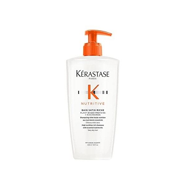 Kerastase Nutritive Bain Satin Riche 500ml - shampooing pour cheveux très secs