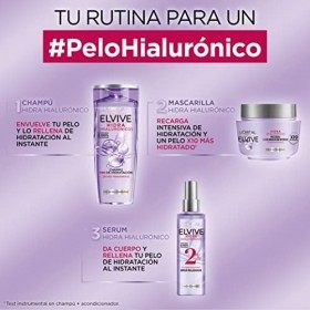 LOREAL Elvive Hyaluron Mascarilla Hydratant 300Ch250+Serum