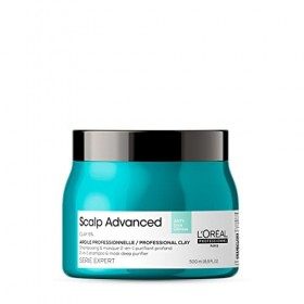 LOréal Professionnel Shampoing & Masque à lArgile 2 en 1 Purifiant 500ml