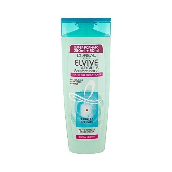 LOréal Elvive Shampooing Hydratant pour Cheveux Normaux 300ml