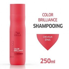Wella Professionals - Color Brilliance Shampoing pour cheveux épais et colorés - 250ml