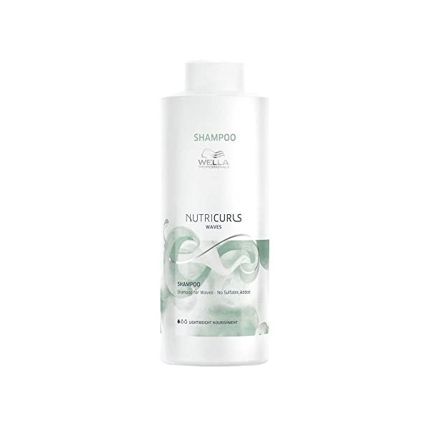 WELLA Professionals Nutricurls shampoing pour Cheveux Ondulés 1 L