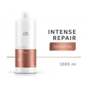 Wella Professionals - Lot de 2 Fusion Intense Repair Shampoing réparation intense pour cheveux abîmés 1L