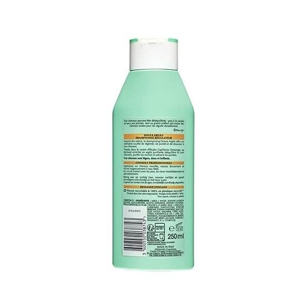 DESSANGE - Shampooing Douce Argile 250Ml - Lot De 3 - Vendu Par Lot