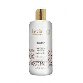 Levia | Shampoing Fortifiant à LHuile de Ricin | Renforce et Stimule la Pousse des Cheveux | Lutte contre la Casse des Cheve