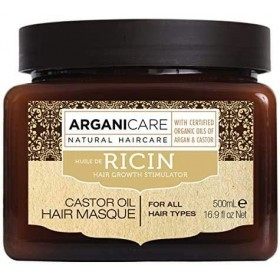 Arganicare Masque renforçateur Arganicare à l’huile de ricin Bio. 500ml + Arganicare Shampooing accélérateur de croissance à 
