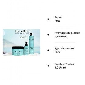Gamme Shampoing Masque Serum ROSE BAIE Keratine et Huile de Ricin sans sulfates sans parabene