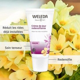WELEDA - Crème de Jour Redensifiante à lOnagre - Peaux Matures - Soin Visage Femme - Tube 30&nbsp;ml