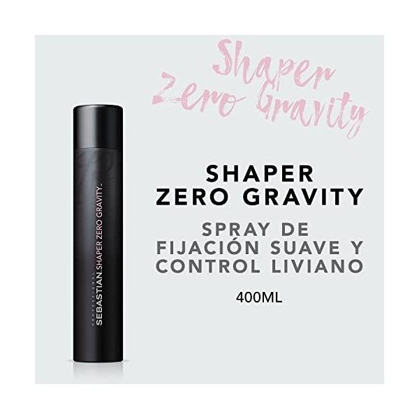 Sebastian - Spray de coiffage pour cheveux - Shaper Zero Gravity - 400 ml