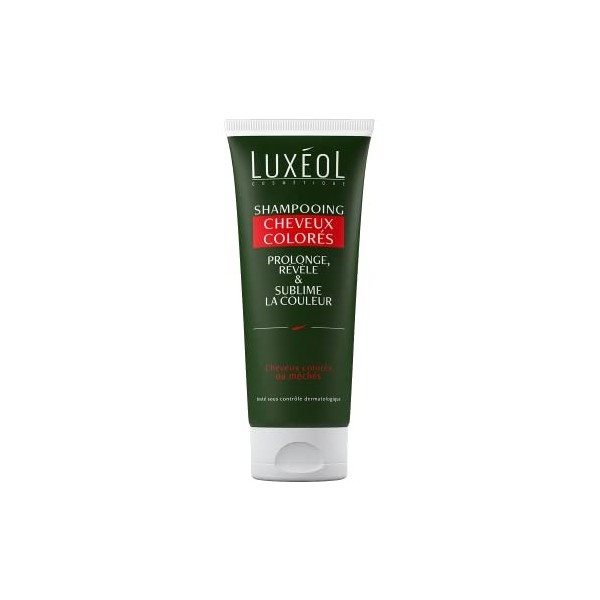 Luxéol – Shampooing Cheveux Colorés – Prolonge, Révèle & Sublime la Couleur – Made in France – 200 ml