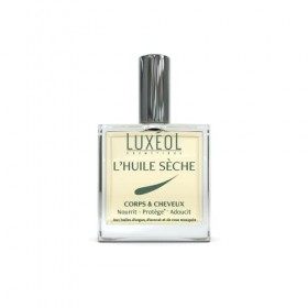 Luxéol – Huile Sèche Corps et Cheveux – Nourrit, Protège*, Adoucit – Made in France – 100 ml. & Shampooing Réparateur – Nourr