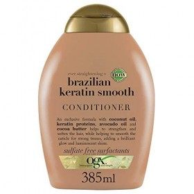 ORGANIX Ogx Apres Shampooing Brazilian Keratin 385 ml & Shampooing Brazilian Keratin 385 ml