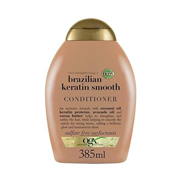 ORGANIX Ogx Apres Shampooing Brazilian Keratin 385 ml & Shampooing Brazilian Keratin 385 ml