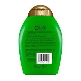 OGX - Après-shampoing hydratant à la menthe - Bouteille de 368 g - Hydratant et nourrissant - Infusé avec des huiles darbre 