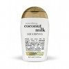 OGX Nourishing Coconut Milk Shampoo -Travel Size - 3 fl oz 88.7 ml set of 2
