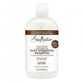 Shea Moisture, Shampoing hydratation quotidienne 100 % huile de coco vierge, 384 ml