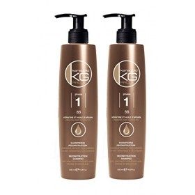 KERAGOLD PRO Shampoing BB à La Kératine/Huile dArgan - Lot de 2