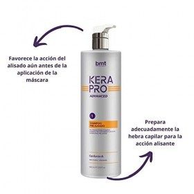 Kativa BMT Kera Pro Advanced Shampooing Pre Alisado 1 - Shampoing pré-lissant 1000 ml