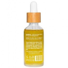 Mira - Huile de Moringa Pure - Naturelle et Équitable - Anti-Âge - 50 mL