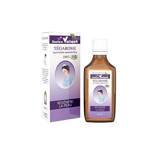 Docteur valnet - Tégarome - 50 ml flacon - Le soin des peaux agressées